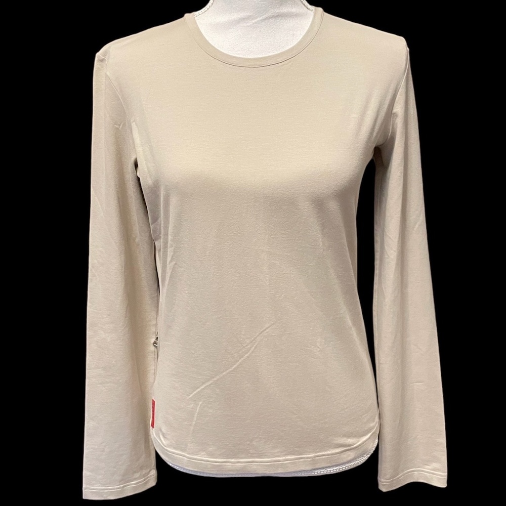 Prada Linea Rossa - KNIT TOP WITH BACK SIDE POCKET